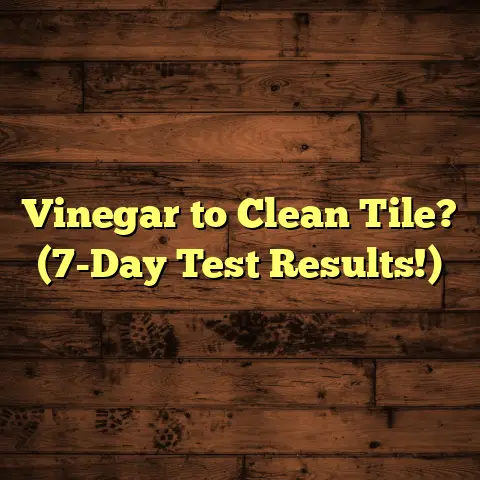 Vinegar to Clean Tile? (7-Day Test Results!)