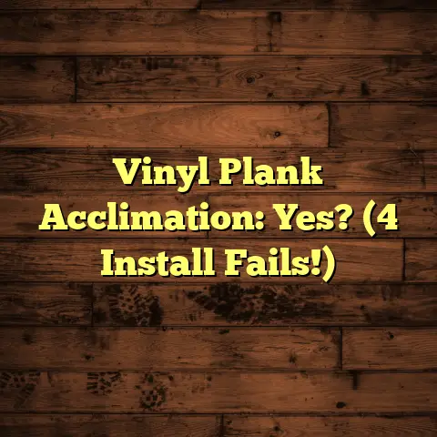 Vinyl Plank Acclimation: Yes? (4 Install Fails!)