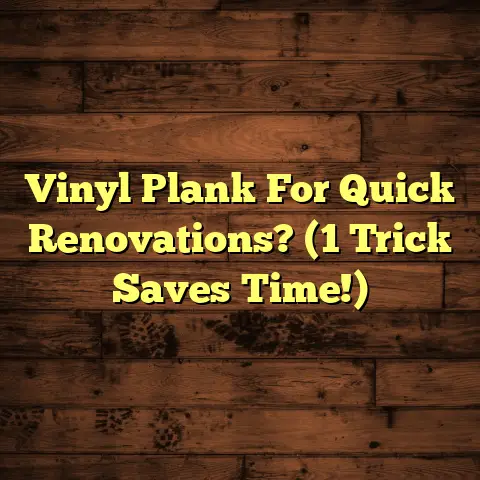 Vinyl Plank For Quick Renovations? (1 Trick Saves Time!)