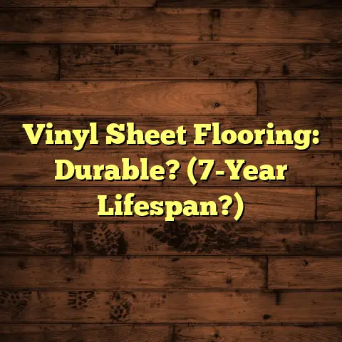 Vinyl Sheet Flooring: Durable? (7-Year Lifespan?)