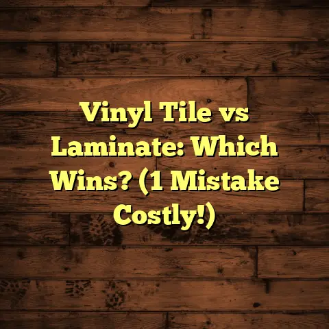 Vinyl Tile vs Laminate: Which Wins? (1 Mistake Costly!)