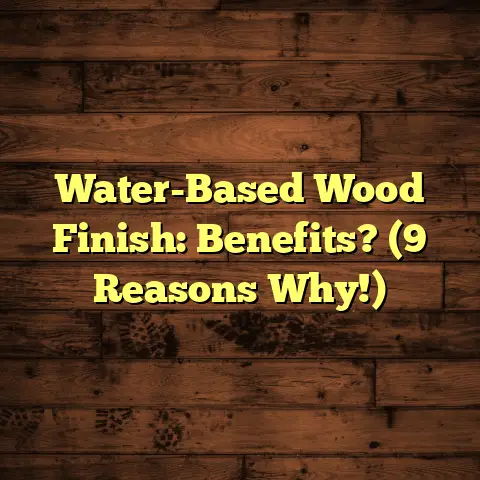 Water-Based Wood Finish: Benefits? (9 Reasons Why!)