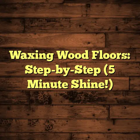 Waxing Wood Floors: Step-by-Step (5 Minute Shine!)