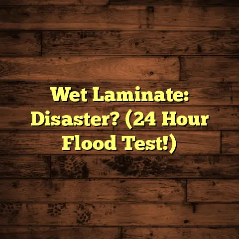 Wet Laminate: Disaster? (24 Hour Flood Test!)