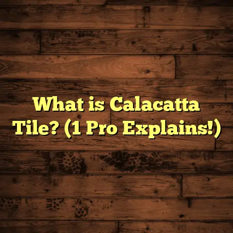 What is Calacatta Tile? (1 Pro Explains!)