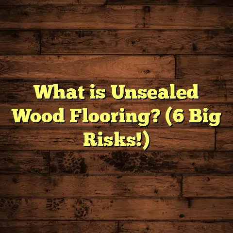 What is Unsealed Wood Flooring? (6 Big Risks!)