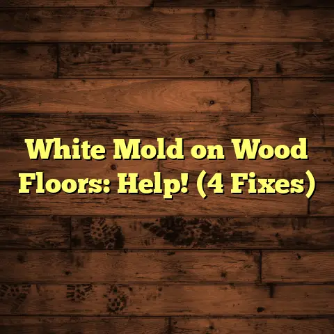 White Mold on Wood Floors: Help! (4 Fixes)