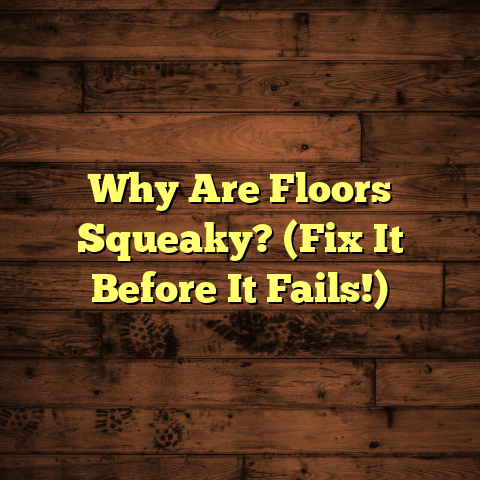 Why Are Floors Squeaky? (Fix It Before It Fails!)