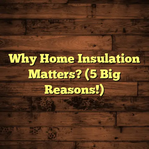 Why Home Insulation Matters? (5 Big Reasons!)