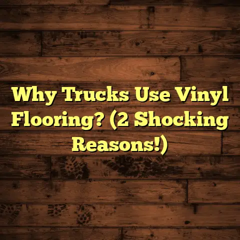 Why Trucks Use Vinyl Flooring? (2 Shocking Reasons!)