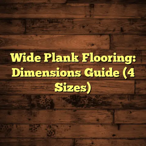 Wide Plank Flooring: Dimensions Guide (4 Sizes)