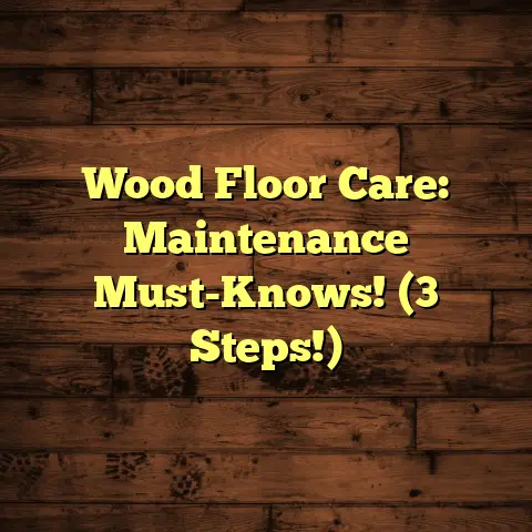 Wood Floor Care: Maintenance Must-Knows! (3 Steps!)