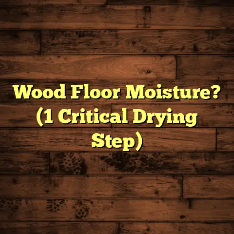 Wood Floor Moisture? (1 Critical Drying Step)