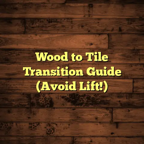Wood to Tile Transition Guide (Avoid Lift!)