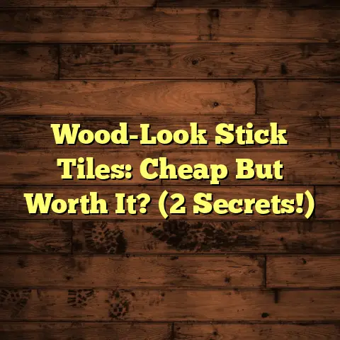 Wood-Look Stick Tiles: Cheap But Worth It? (2 Secrets!)