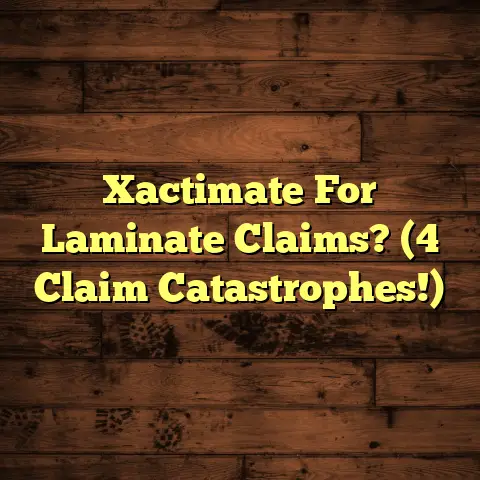 Xactimate For Laminate Claims? (4 Claim Catastrophes!)