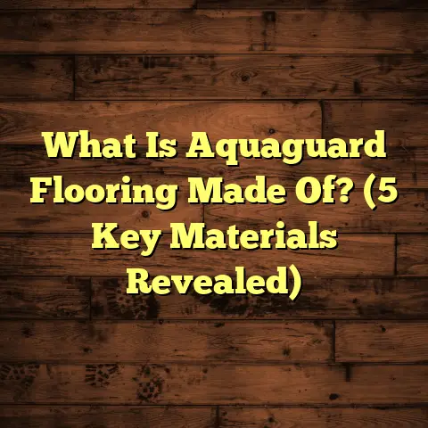 What Is Aquaguard Flooring Made Of? (5 Key Materials Revealed)