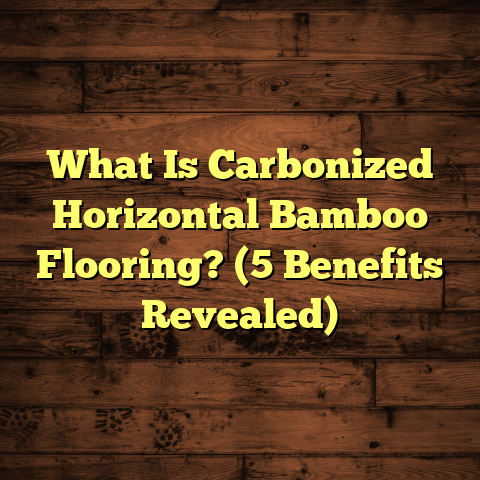 What Is Carbonized Horizontal Bamboo Flooring? (5 Benefits Revealed)