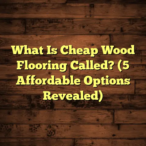 What Is Cheap Wood Flooring Called? (5 Affordable Options Revealed)