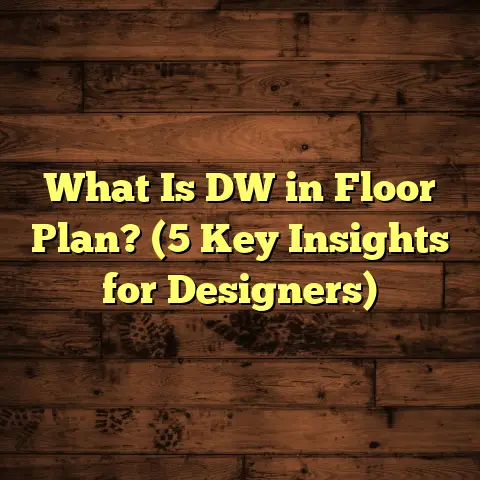 What Is DW in Floor Plan? (5 Key Insights for Designers)