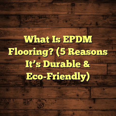 What Is EPDM Flooring? (5 Reasons It’s Durable & Eco-Friendly)