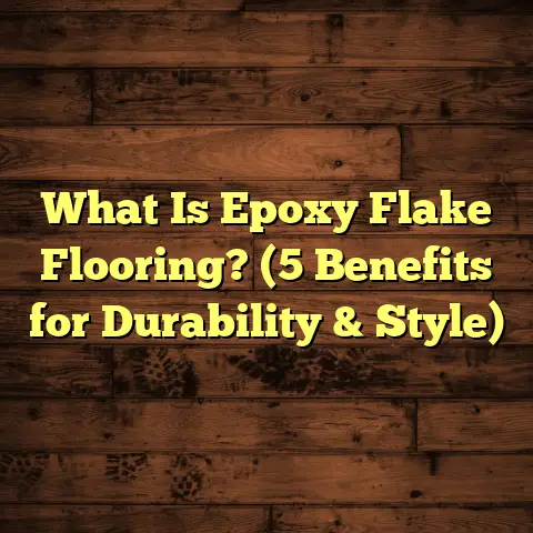 What Is Epoxy Flake Flooring? (5 Benefits for Durability & Style)