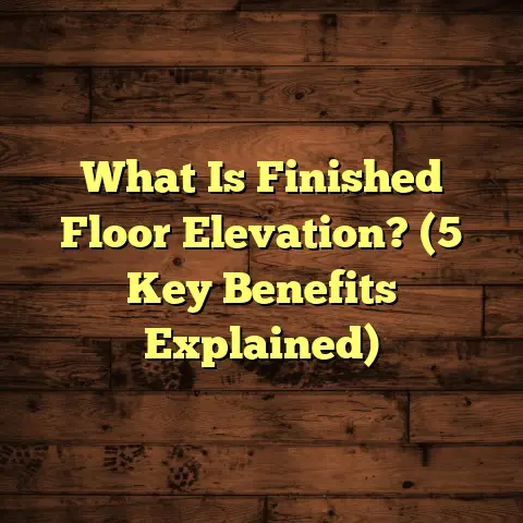 What Is Finished Floor Elevation? (5 Key Benefits Explained)