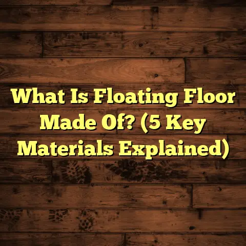 What Is Floating Floor Made Of? (5 Key Materials Explained)