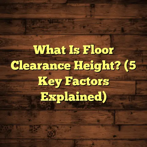 What Is Floor Clearance Height? (5 Key Factors Explained)