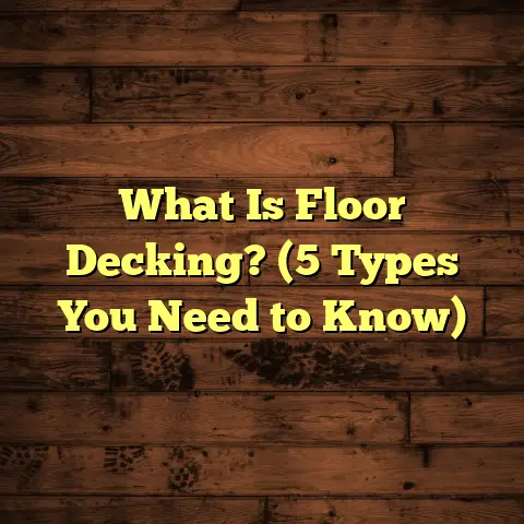 What Is Floor Decking? (5 Types You Need to Know)