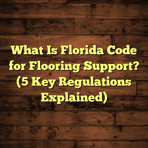 What Is Florida Code for Flooring Support? (5 Key Regulations Explained)