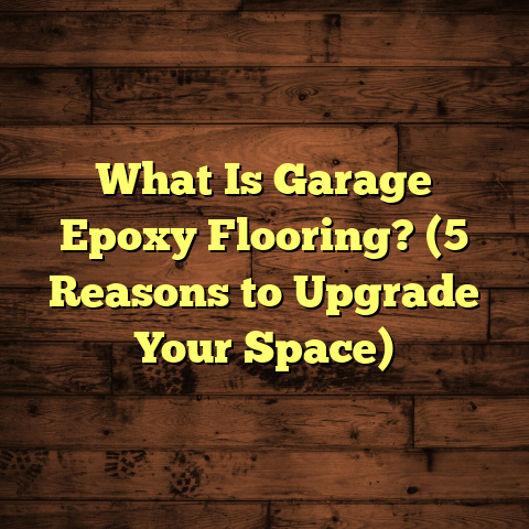 What Is Garage Epoxy Flooring? (5 Reasons to Upgrade Your Space)