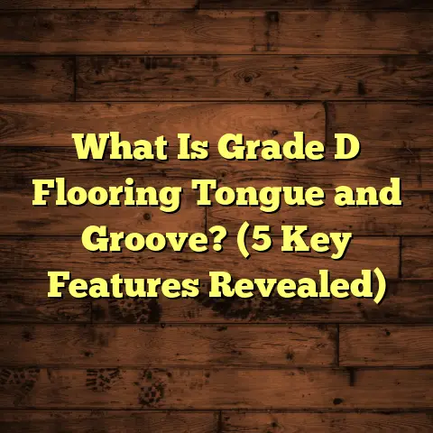 What Is Grade D Flooring Tongue and Groove? (5 Key Features Revealed)