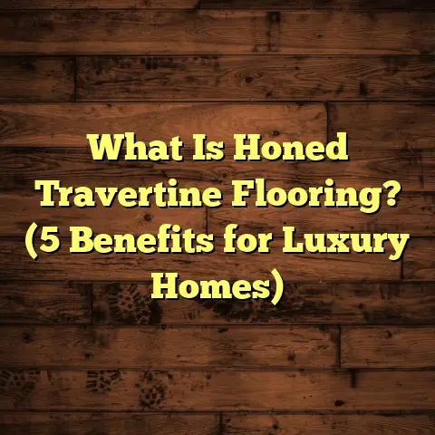 What Is Honed Travertine Flooring? (5 Benefits for Luxury Homes)