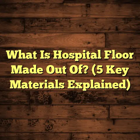 What Is Hospital Floor Made Out Of? (5 Key Materials Explained)
