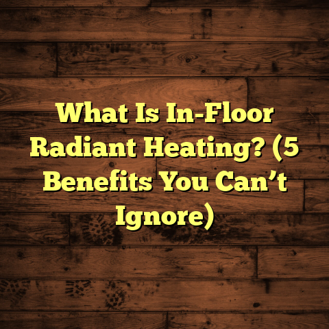 What Is In-Floor Radiant Heating? (5 Benefits You Can’t Ignore)