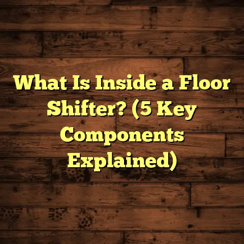 What Is Inside a Floor Shifter? (5 Key Components Explained)
