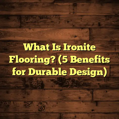 What Is Ironite Flooring? (5 Benefits for Durable Design)