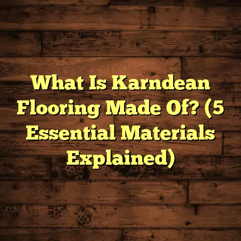 What Is Karndean Flooring Made Of? (5 Essential Materials Explained)