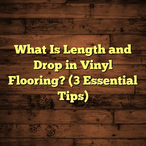 What Is Length and Drop in Vinyl Flooring? (3 Essential Tips)