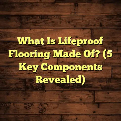 What Is Lifeproof Flooring Made Of? (5 Key Components Revealed)