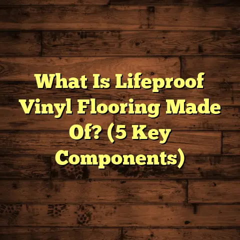 What Is Lifeproof Vinyl Flooring Made Of? (5 Key Components)
