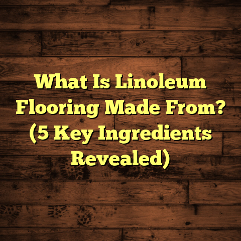 What Is Linoleum Flooring Made From? (5 Key Ingredients Revealed)