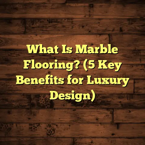 What Is Marble Flooring? (5 Key Benefits for Luxury Design)