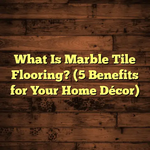 What Is Marble Tile Flooring? (5 Benefits for Your Home Décor)