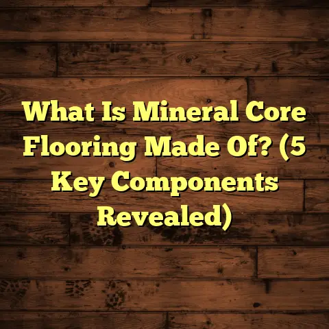 What Is Mineral Core Flooring Made Of? (5 Key Components Revealed)