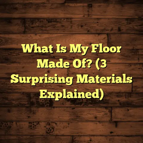 What Is My Floor Made Of? (3 Surprising Materials Explained)