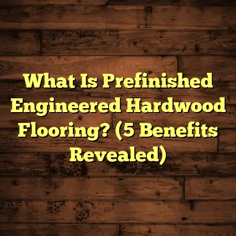 What Is Prefinished Engineered Hardwood Flooring? (5 Benefits Revealed)