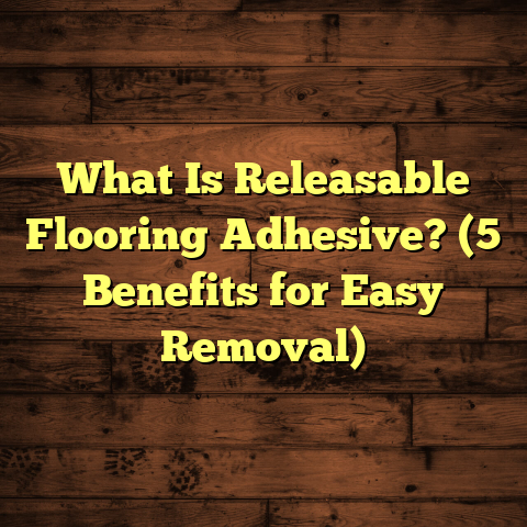 What Is Releasable Flooring Adhesive? (5 Benefits for Easy Removal)