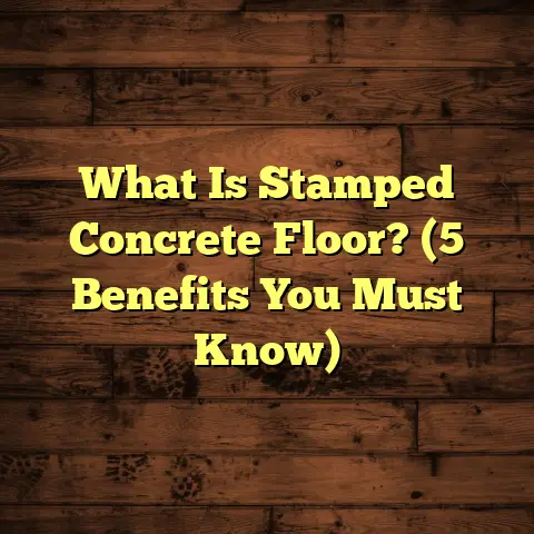 What Is Stamped Concrete Floor? (5 Benefits You Must Know)